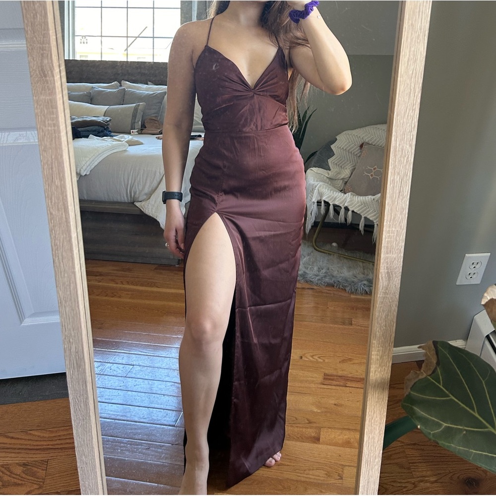Formal dress for wedding or formal event.